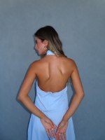 TIE TOP- LIGHT BLUE
