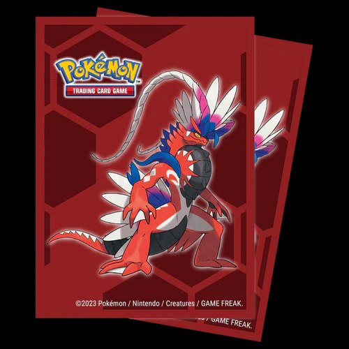 אולטרה פרו חבילת 65 יח' סליבים בעיצוב קוראיידון Ultra Pro Pokémon Koraidon Sleeves