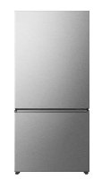 מקרר מקפיא תחתון 629 ליטר דגם Hisense RB70SKI הייסנס נירוסטה