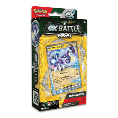 Pokemon TCG: Miraidon ex Battle Deck 2024 חבילת באטל