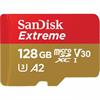 כרטיס זכרון 4K מהיר Sandisk Extreme 128GB - מצלמת אקסטרים GoPro HERO7 Black