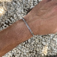Cono Bracelet Silver 3mm
