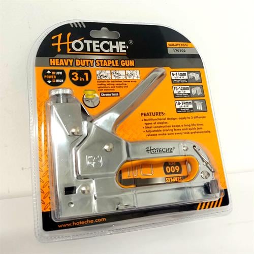 אקדח סיכות 3 ב 1 -14 מ''מ-+600 סיכות מבית חברת HOTECHE