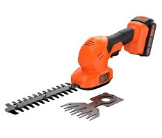 מגזמת שיחים נטענת כולל סוללה Black+Decker BCSS18D1-QW – The full product name is – Here are a few
