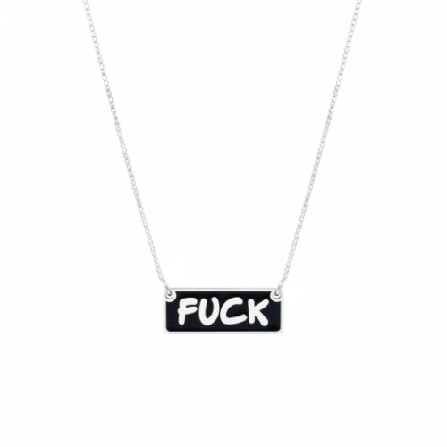 שרשרת FUCK מלבנית