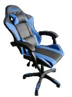 כיסא גיימינג בצבע כחול 7008B מבית LEVEL UP