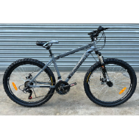 אופניים מידה 26" שלדת אלומניום 21 הילוכים בצבע אפור בטון - CONNECT