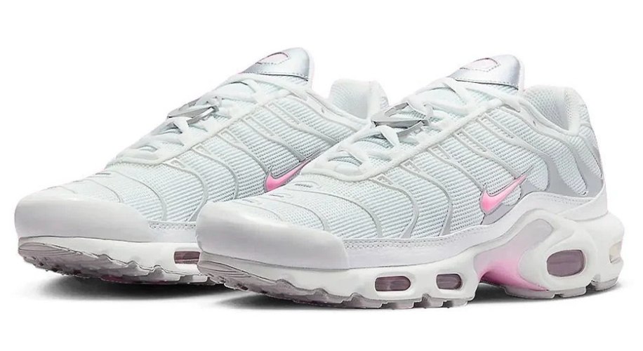 סניקרס נייק Nike Air Max Plus לבן ורוד
