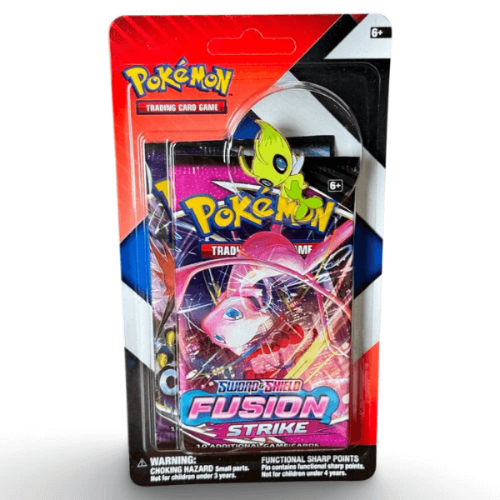 Pokemon TCG: S&S Fusion Strike 2 Pack Pin Blister קלפי פוקימון מקוריים בליסטר פיוג'ן סטרייק