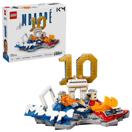 לגו קיליאן אמפבה רגעי השיא בכדורגל - Lego Kylian Mbappe Soccer Highlights 43013