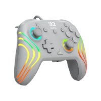 בקר גיימינג חוטי צבע אפור עבור Turtle Beach Afterglow™ Wave Wired Controller Nintendo Switch 2 – פריט בודד של הבקר המואר