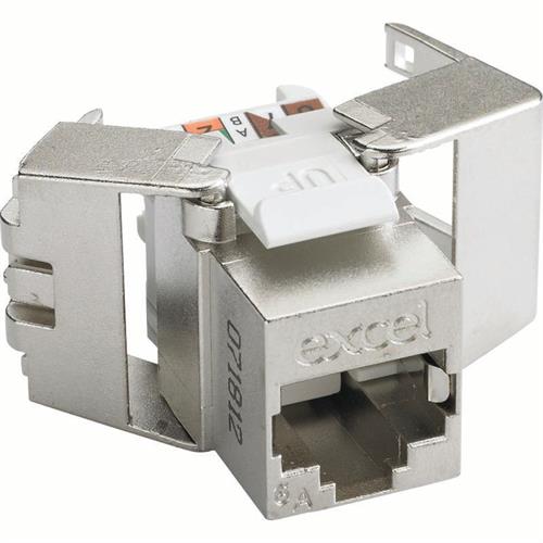 קיסטון low-profile-screened CAT6A EXCEL