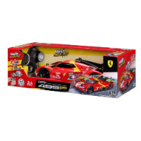 מאיסטו - מכונית שלט פרארי אדומה - Maisto RC Ferrari 499P 1:16