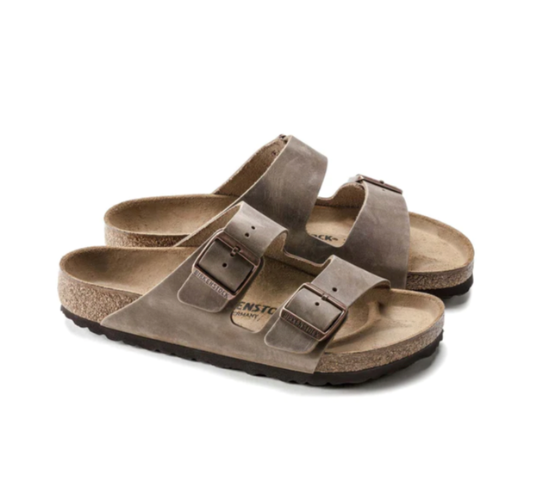 BIRKENSTOCK ARIZONA TABACCO BROWN כפכפי יוניסקס בירקנשטוק אריזונה