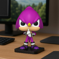 פופ סוניק הקיפוד - אספיו הזיקית - Funko POP Sonic The Hedgehog Espio #1119