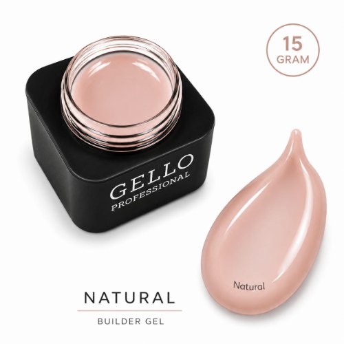 ג'ל בנייה 15 גרם- GELLO|NATURAL