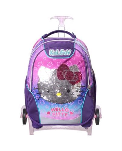 תיק הלו קיטי סגול Schoolbag T Hello Kitty