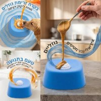 קערת ליקוק והאכלה איטית לחיות מחמד המעניקה הרגעה ותעסוקה דגם Lickly