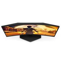 מסך מחשב קעור לגיימינג AOC 23.6" VA FHD 180Hz 0.5ms 1500R