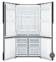 מקרר 4 דלתות 572 ליטר דגם EQE5600BB אלקטרולוקס ELECTROLUX נירוסטה מושחרת