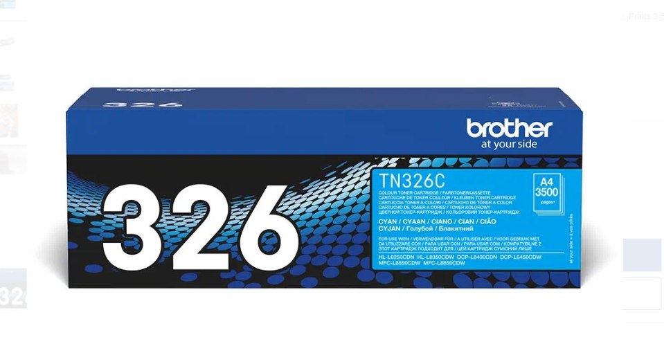 טונר כחול מקורי Brother Original Toner TN-326C