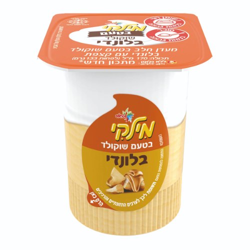 מילקי בטעם שוקולד בלונדי