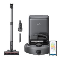 שואב אבק רובוטי משולב בשואב ידני eufy Robot Vacuum 3-in-1 E20 יבואן רשמי