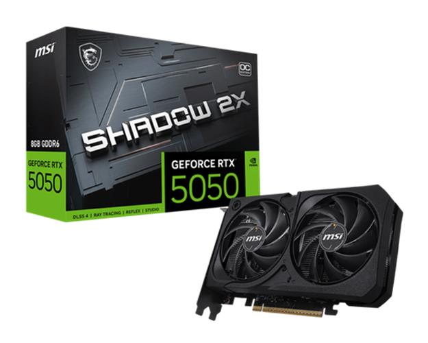 כרטיס מסך GeForce RTX 5050 8G SHADOW 2X OC MSI