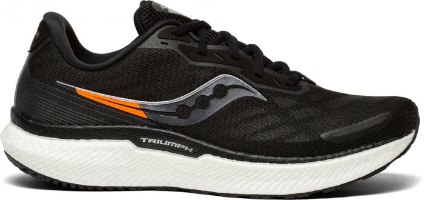 SAUCONY | סאקוני - SAUCONY TRIUMPH 19 WIDE סאקוני טריומף צבע שחור כתום | גברים