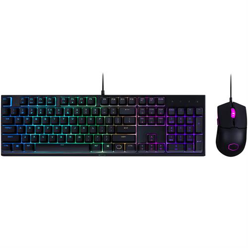 סט מקלדת ועכבר גיימינג חוטי CoolerMaster MS110