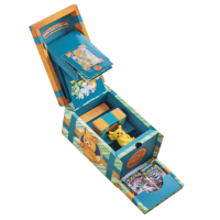 Pokemon TCG: Paldea Adventure Chest קלפי פוקימון TCG מקוריים תיבת הרפתקאות פלדה