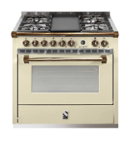 תנור בישול ואפיה משולב Steel דגם Ascot 90 A9F-6 BRONZE