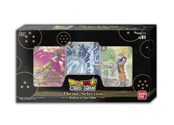 Dragon Ball Super TCG: History of Son Goku Pack Set TS01 קלפי דרגון בול מקוריים היסטוריה של סון-גוקו