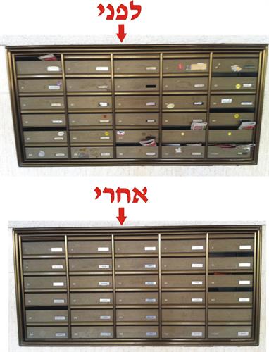 לוחיות ושלטים לתיבות דואר