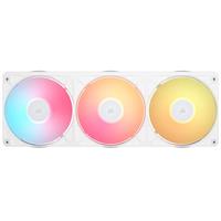 יחידת מאווררים Corsair iCUE LINK RX360 II Unified Frame RGB PWM White