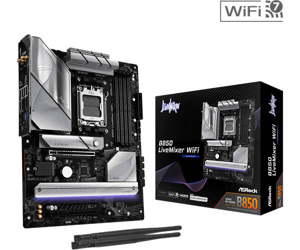 לוח אם – ASRock B850 LiveMixer WiFi