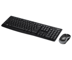 סט מקלדת ועכבר אל חוטי Logitech Wireless Desktop MK270
