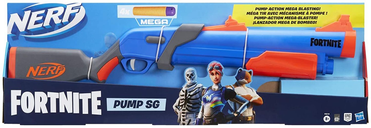 רובה חיצים נרף פורטנייט פאמפ SG דגם PUMP SG פורטנייט NERF Fortnite