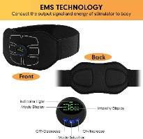 חגורת כושר EMS לעיצוב וחיטוב שרירי הבטן