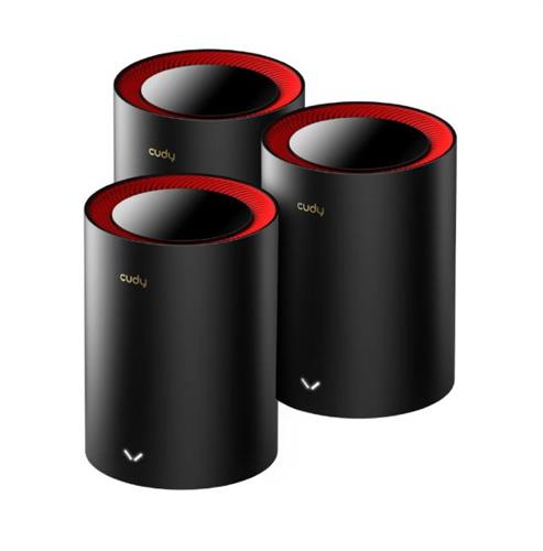 מגדיל טווח Cudy AX3000 2.5G Mesh Wi-Fi 6 System 3 Pack