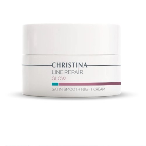 קרם לילה קטיפתי 50 מ"ל Christina Glow Satin Smooth Night Cream