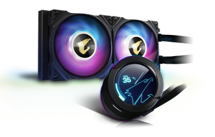 Gigabyte AORUS WATERFORCE X 240 LCD Liquid Cooler