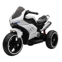 אופנוע ממונע 12V עם מוזיקה 3 גלגלים