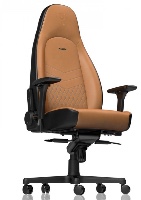 כיסא גיימינג בעיצוב יוקרתי ונוחות מרבית – Noblechairs ICON Cognac/Black