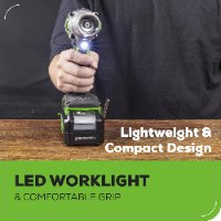 מפתח רטיטה נטען מקצועי "1/2 + 2 סוללות 2.0Ah ומטען - GREENWORKS 24V 3806902