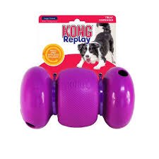 משחק לכלבים קונג ריפליי קטן S לכלב - KONG REPLAY צעצוע האכלה איטית לכלבים