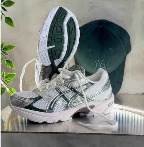 נעלי אסיקס סניקרס יוניסקס | Asics Gel 1130 White Forest Night Unisex