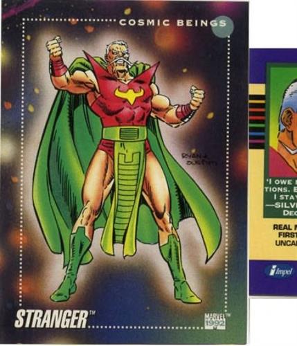 קלף בודד מארוול marvel - stranger - Universe Series 3 - 158