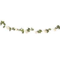 שרשרת 10 פרחים גדולים 2 מ'