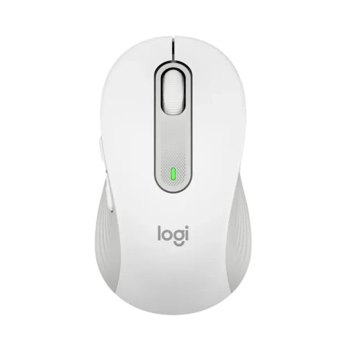 עכבר Logitech Signature M650 אלחוטי בגוון לבן